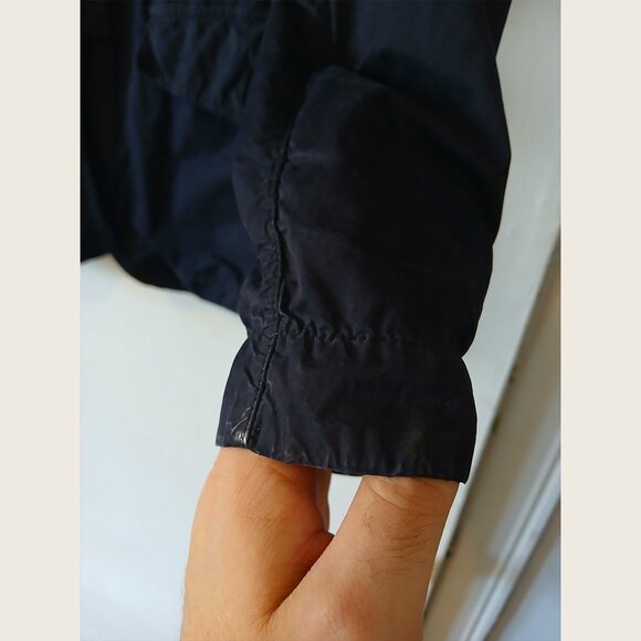 STONE ISLAND - Cotton buttoned navy jacket - Sz XS - Picture 3 of 9